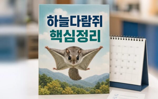하늘다람쥐와 노래하며 배워요 영양군 2026 적용일과 확인 방법 총정리