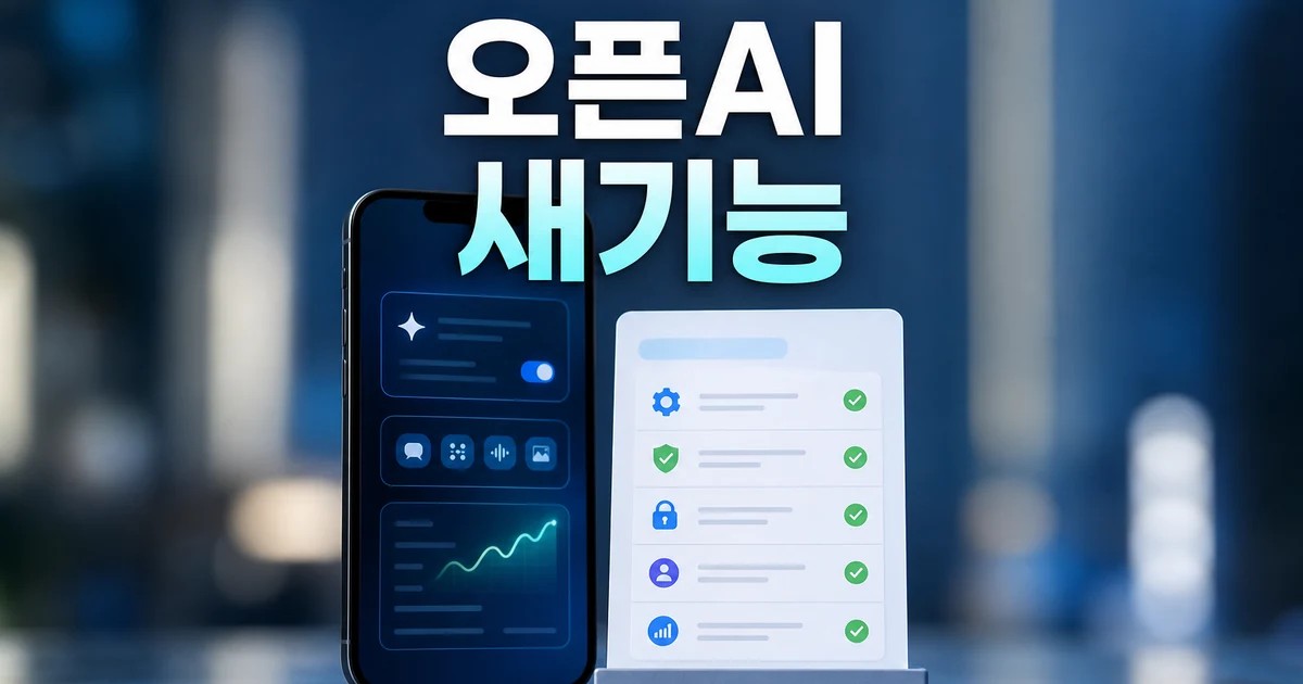오픈AI 2026 주요 변화와 확인할 점 총정리 최신 기준 대표 썸네일