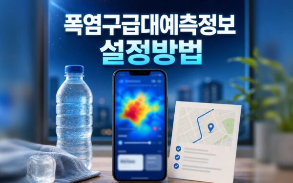 무더위쉼터·119 폭염구급대·예측정보 서비스 설치 전 확인 방법 완벽 가이드
