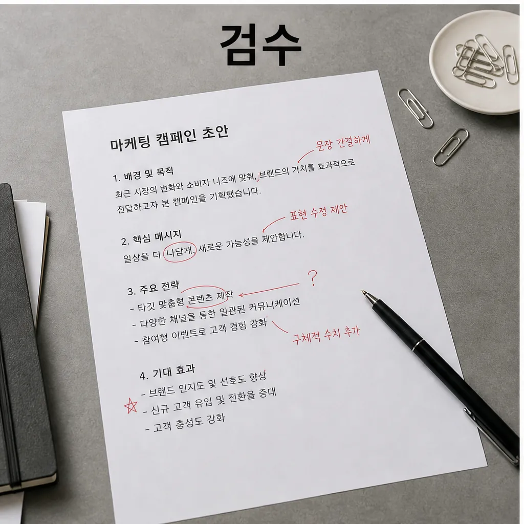 Gen AI로 콘텐츠 마케팅 효율 200% 높인 후기 사용법과 활용 팁 검수와 사실 확인 본문 이미지