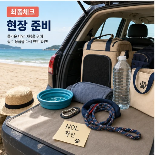 놀유니버스 NOL 태안 펫 동반 여행 최종체크 본문 이미지