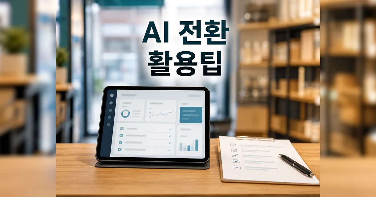 AI 혁신소상공인 2026 활용 기준을 확인하는 소상공인 디지털 전환 썸네일