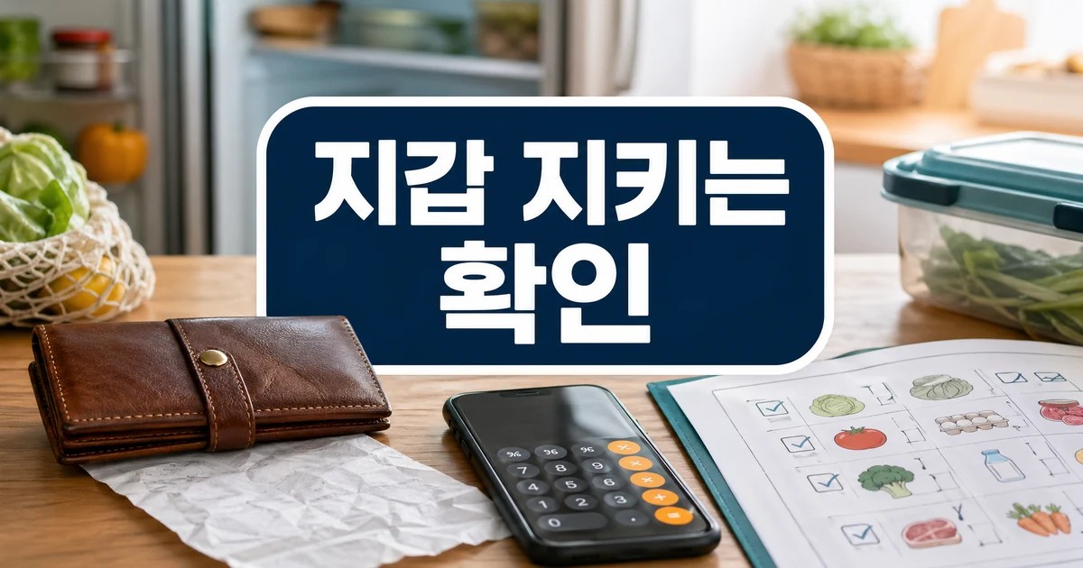 2025년 내 지갑 지키는 소비 습관! 냉장고 지도, 짠테크 노하우 초보자를 위한 정리 대표 썸네일 - 지갑 지키는 확인
