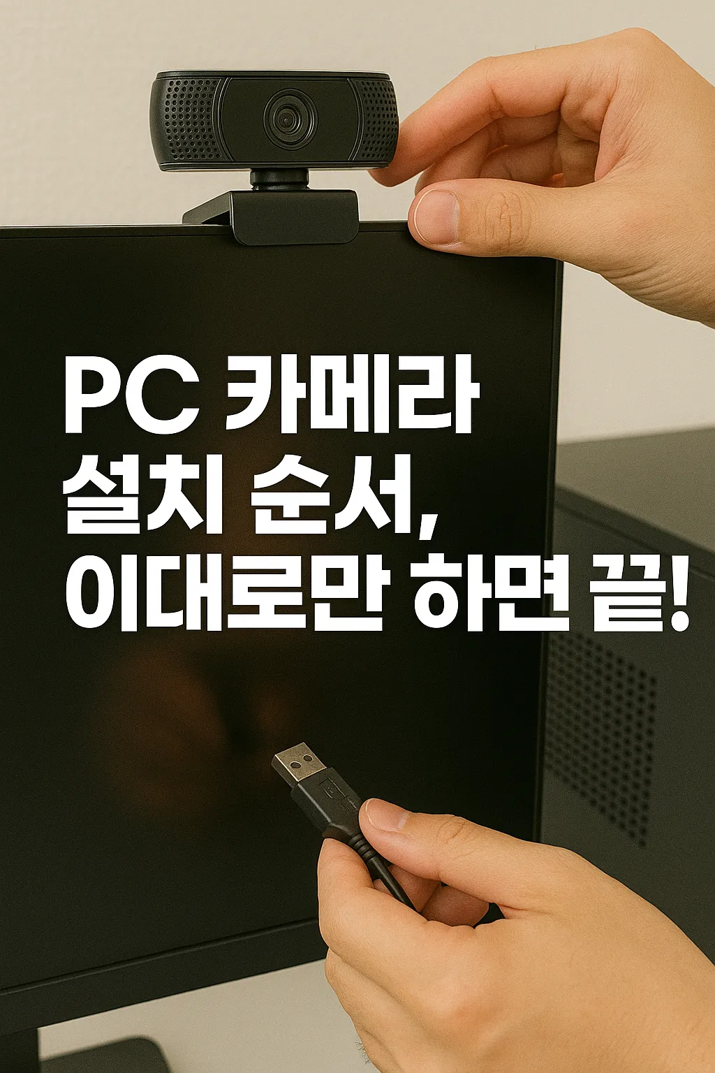 PC 카메라 설치 순서