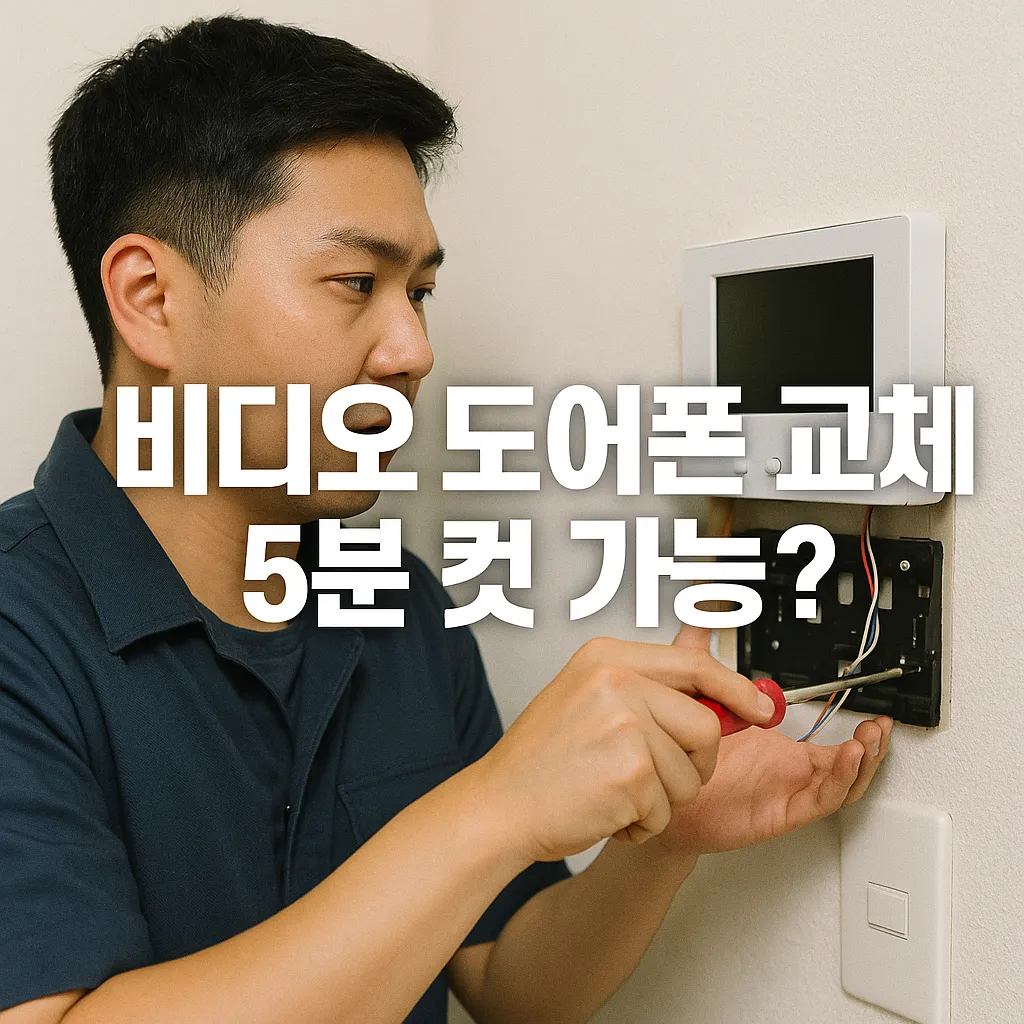 비디오 도어폰 교체 방법 꿀팁 가이드 – 단계별 최신 정리