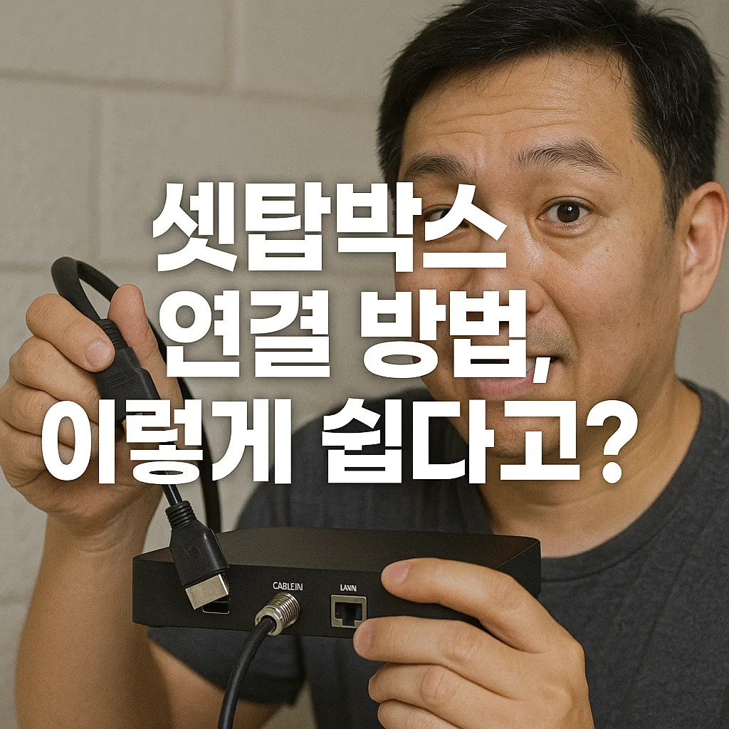 셋탑박스 연결 방법 꿀팁 가이드 | 쉽고 빠르게!