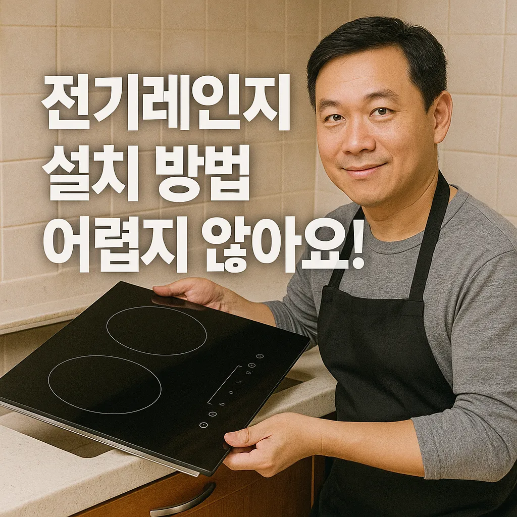 전기레인지 설치 방법 꿀팁 가이드
