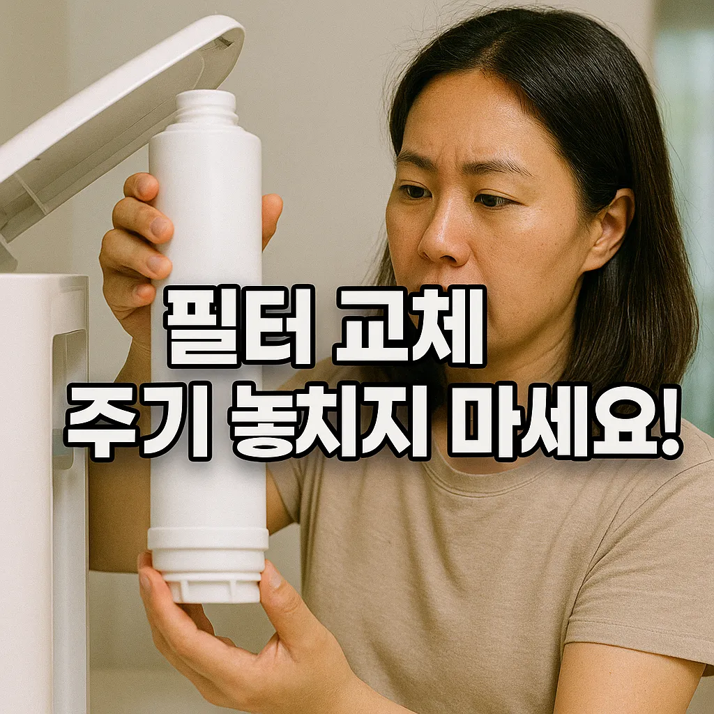 정수기 필터 교체 방법과 꿀팁 완전 정복!
