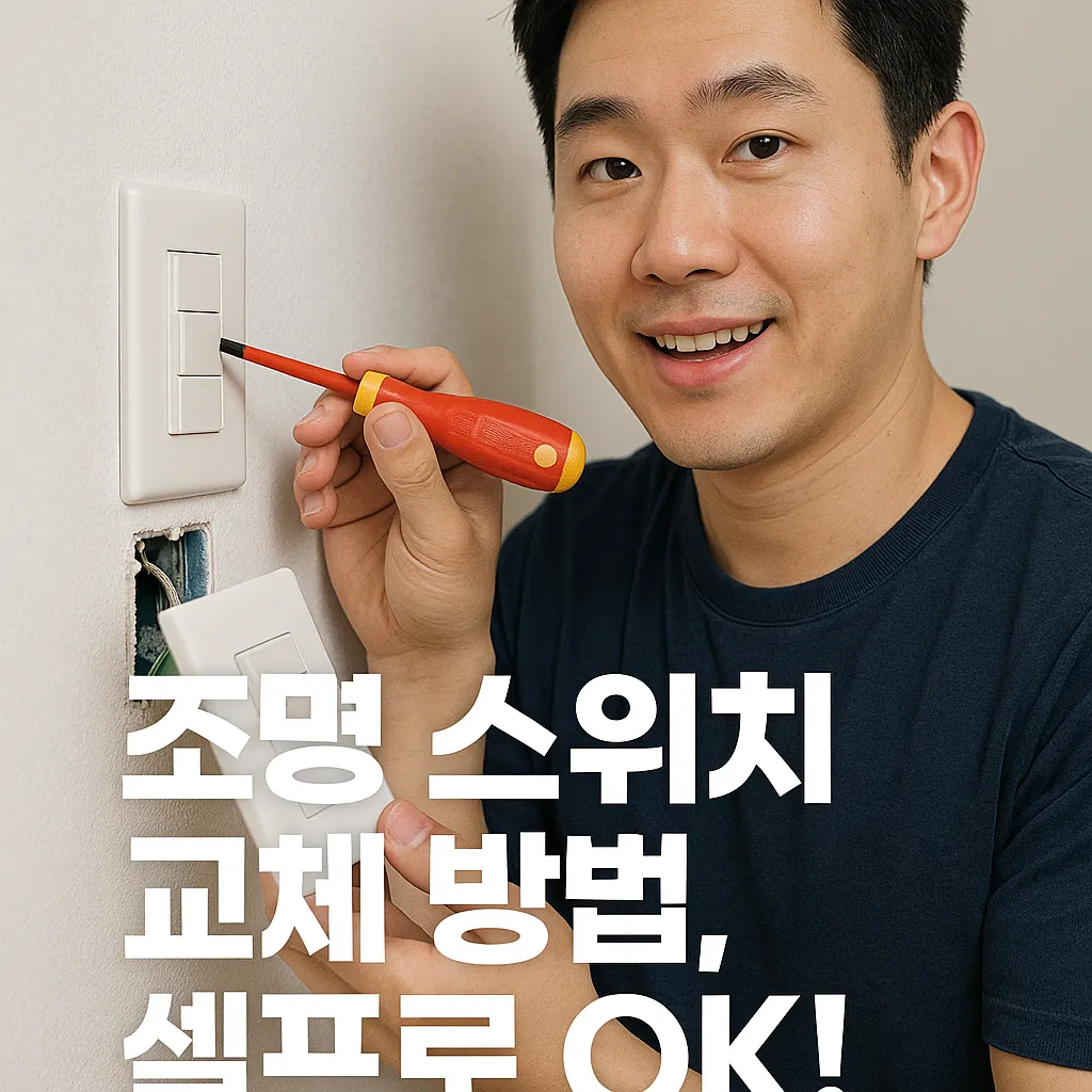 조명 스위치 교체 방법 꿀팁 가이드, 안전하게 뚝딱!
