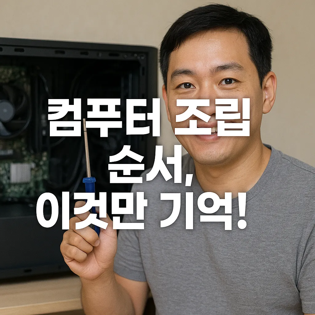 컴퓨터 조립 순서