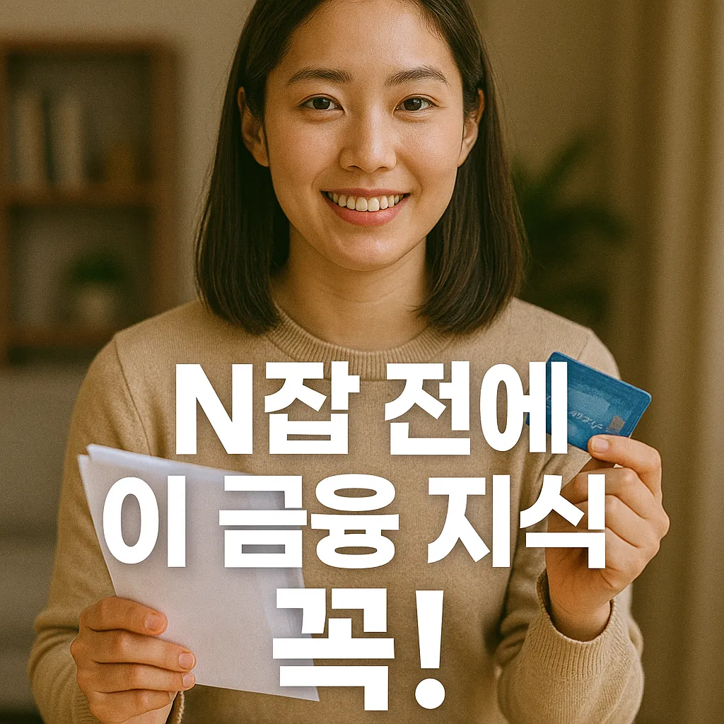 N잡 시작 전 꼭 알아야 할 핵심 금융 지식 꿀팁💸