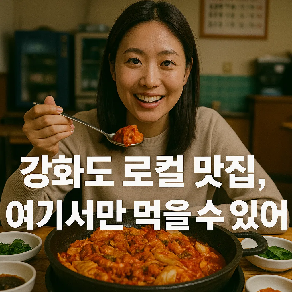 2025 강화도 로컬 맛집 베스트 10 | 놓치면 아쉬운 숨은 맛집