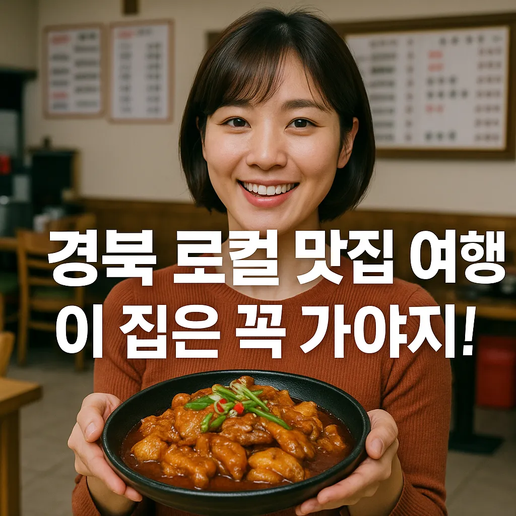 경북 지역 로컬 맛집 베스트 10+ | 전통과 맛의 조화 여행