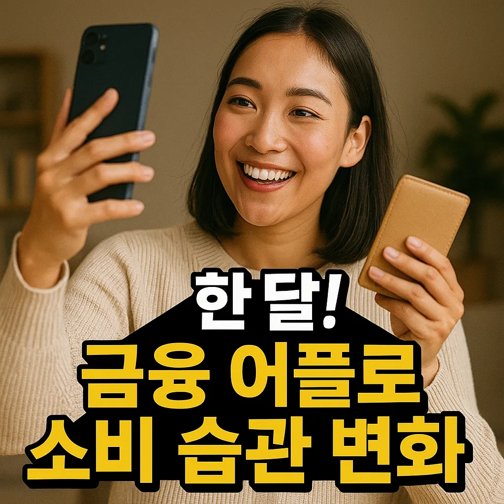 금융 어플로 한 달만에 달라진 내 소비 습관, 직접 써본 리얼 후기!