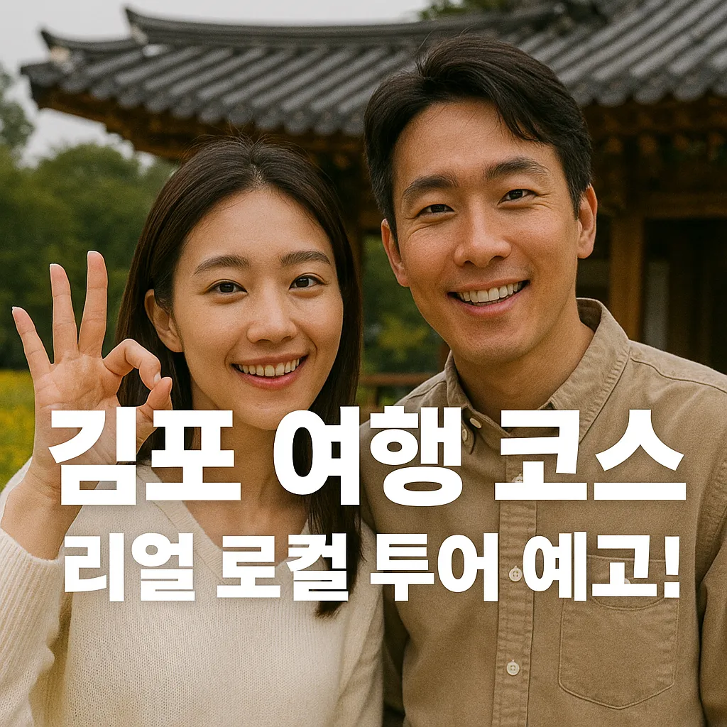 2025년 김포 여행 코스 완전 정리, 자연부터 문화까지 알차게 즐기기!