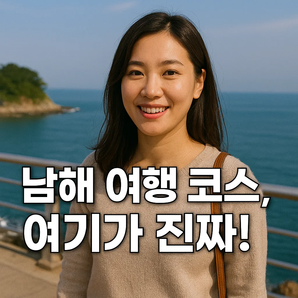 남해 여행 코스 추천 2025| 필수 명소 & 1박 2일 일정