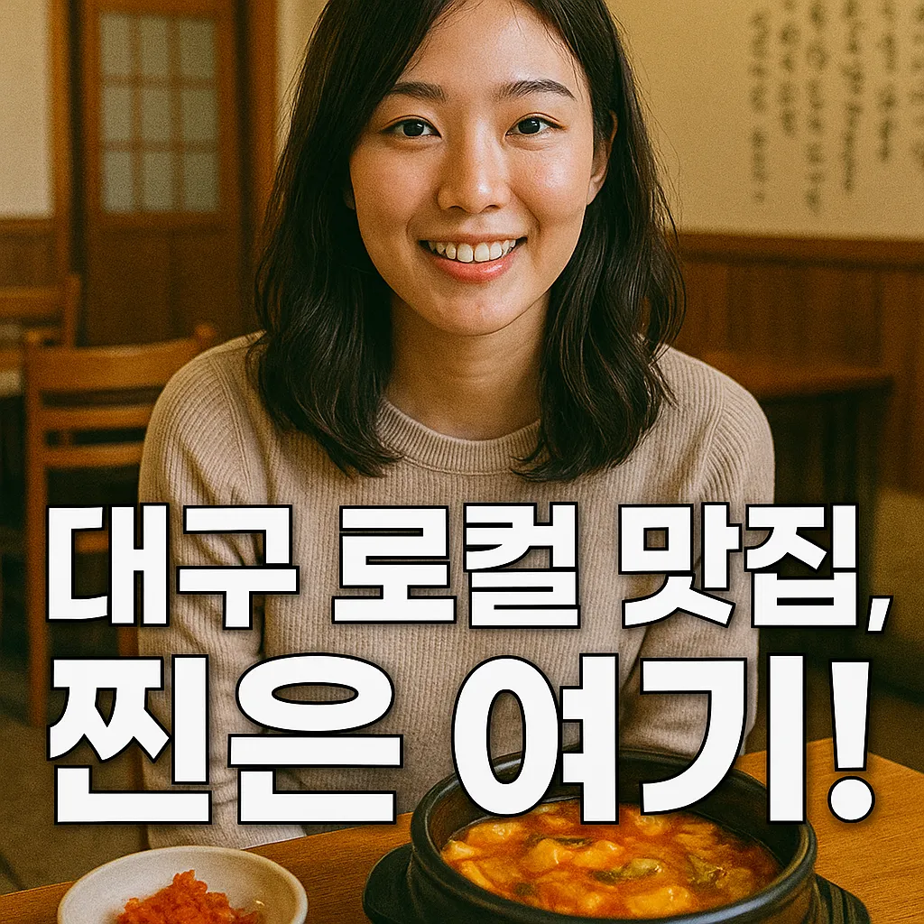 2025년 2분기 대구 로컬 맛집 베스트7 및 최신 인기 식당 완전 정복!