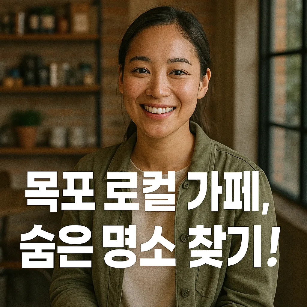 목포 지역 로컬 카페 현황과 성장 방향 | 2025 최신 정보