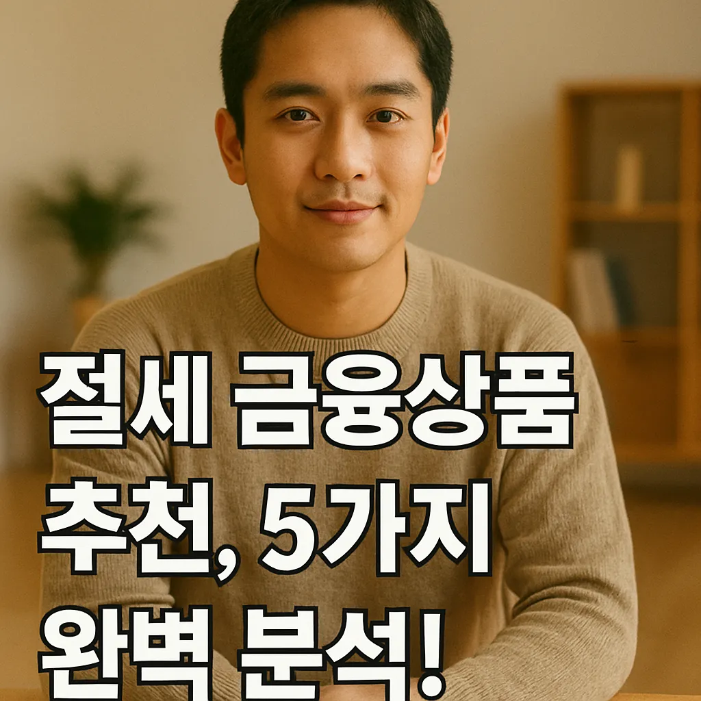 절세형 금융상품 5종 비교 꿀팁 : 깔끔 정리&데이터 분석!