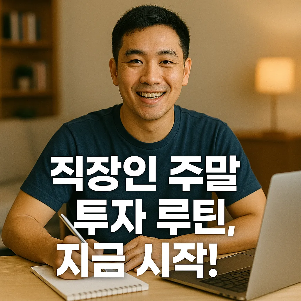 직장인을 위한 주말 투자 루틴, 지금 시작하세요.webp
