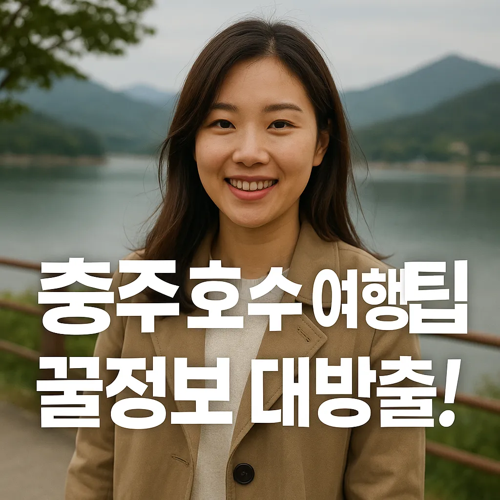 충주 호수 여행 꿀팁 총정리 | 2025년 최신 데이터 및 가이드
