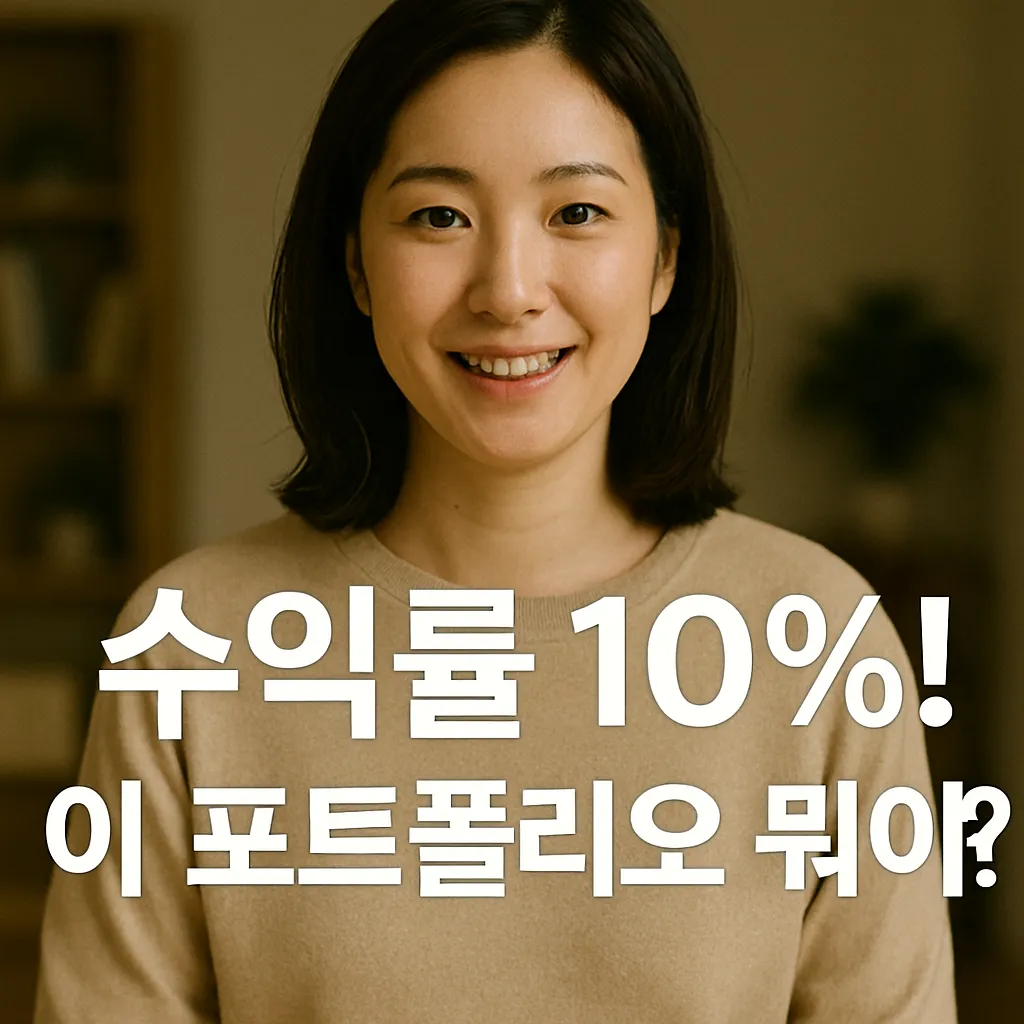 투자 수익률 10% 넘긴 포트폴리오 구성법 꿀팁 대공개!