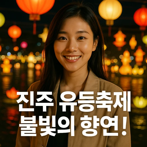 2025 진주남강유등축제, 16일간 밤하늘을 수놓는 빛의 향연!