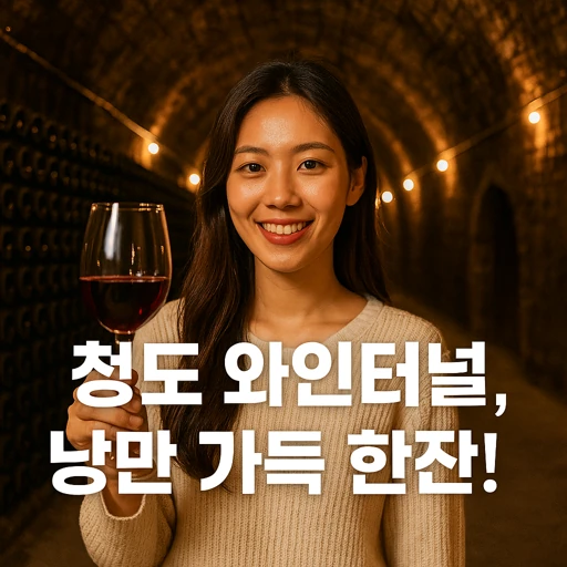 청도 와인터널 6가지 놀라운 매력과 비밀 | 무료 체험·와인 숙성 완전 정복