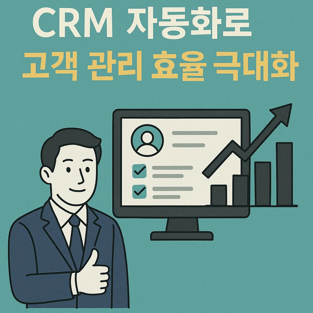 AI 기반 CRM 자동화로 매출과 고객 만족도 3배 올리는 법!