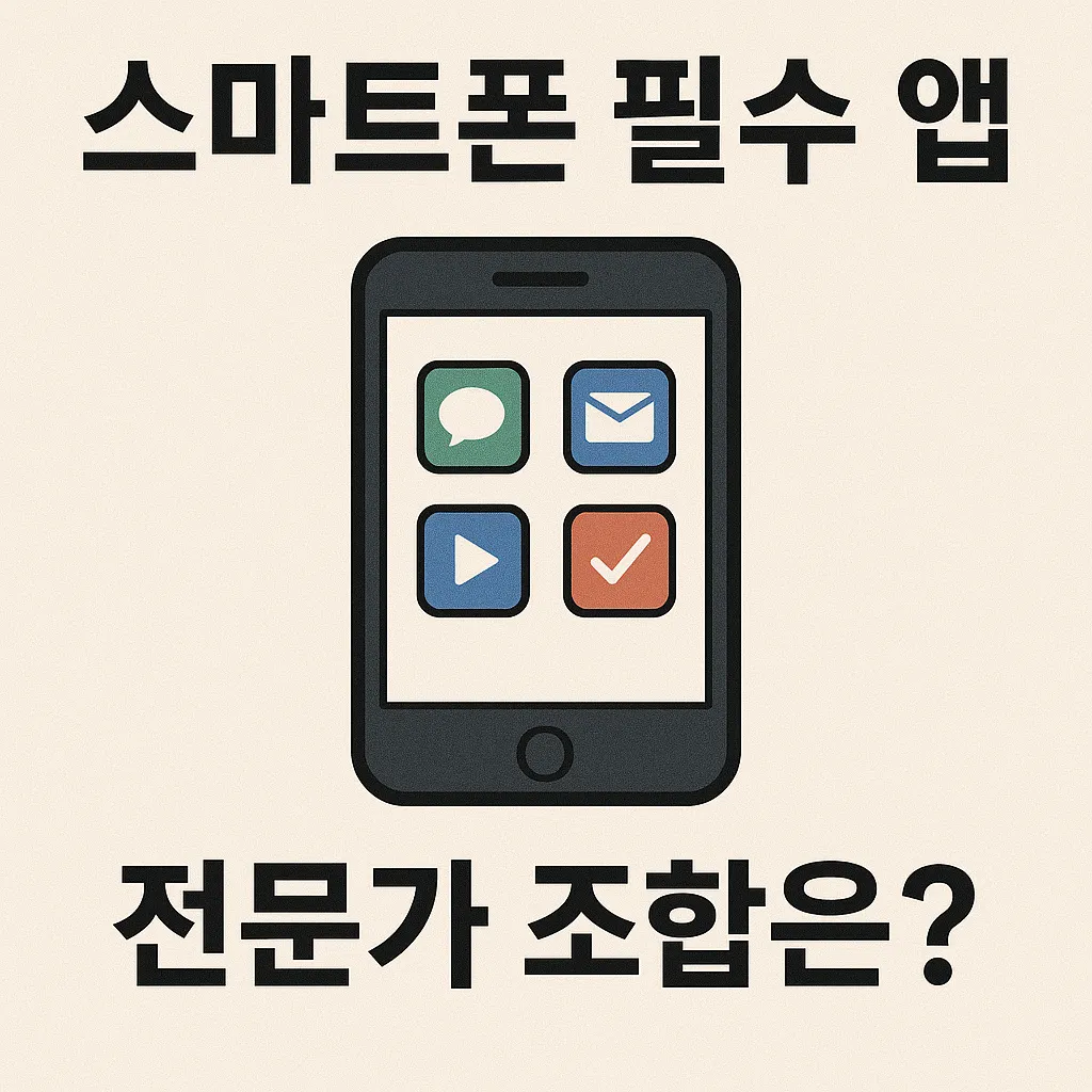 2025년 스마트폰 필수 앱 BEST 10 조합과 최신 트렌드