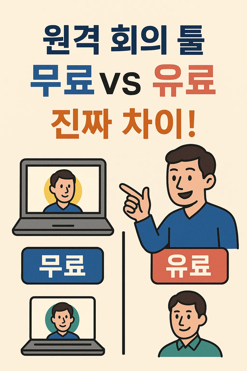 무료와 유료 원격 회의 툴 6가지 비교와 선택 팁