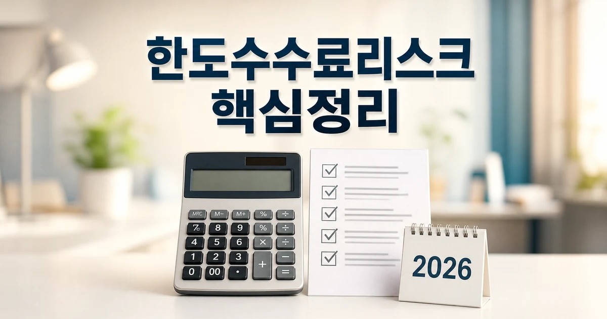 2026 경제 전망 실제 이득인지 먼저 계산하기 한도·수수료·리스크 먼저 보기 대표 썸네일
