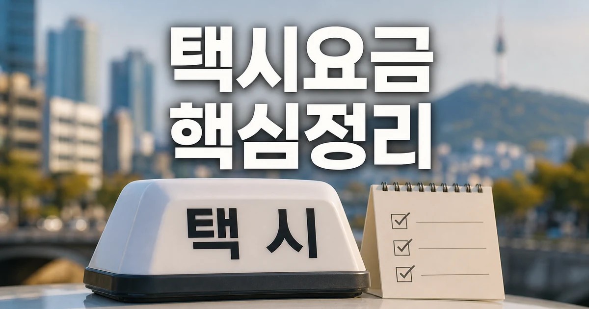 대구 택시요금 인상 2026 적용일과 확인 방법 총정리 최신 기준 대표 썸네일