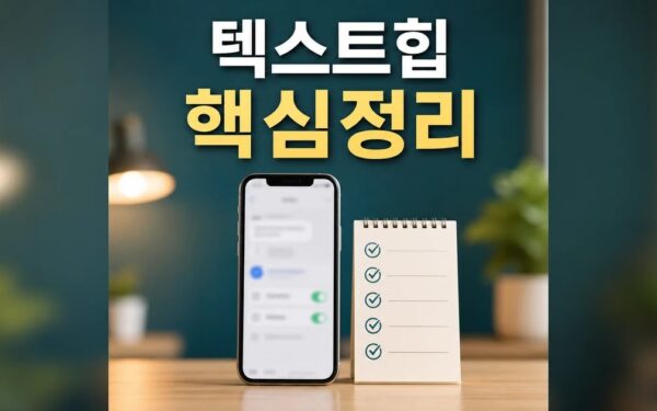 텍스트힙 2026 주요 변화와 확인할 점 총정리 최신 기준