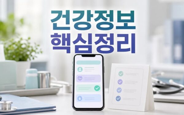 나의 건강정보 이용 2026 상담 기준과 확인 방법 총정리
