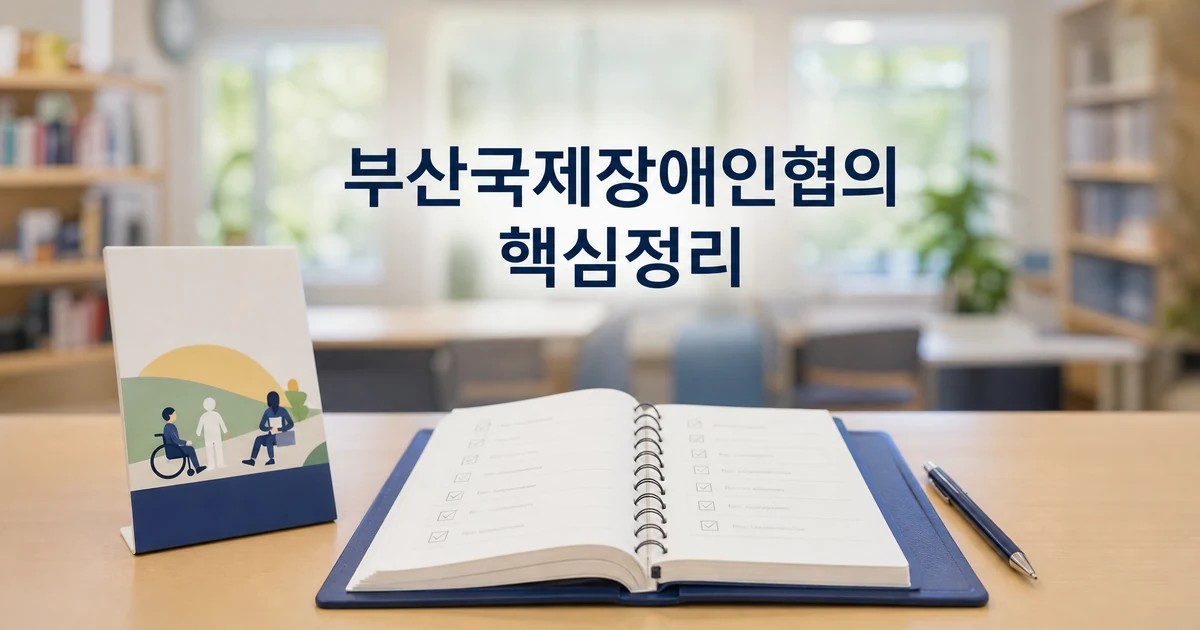 새로운 배움의 문 활짝 부산국제장애인협의회 2026 주요 변화와 확인할 점 총정리 대표 썸네일