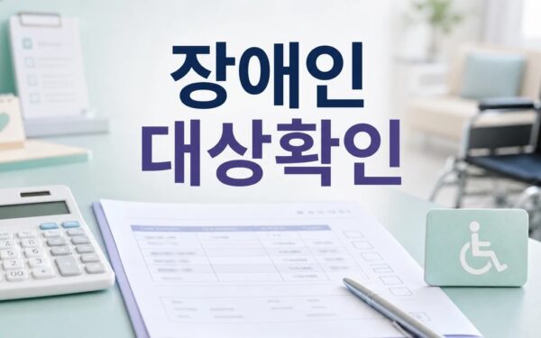 장애인에게 주어지는 소득세 감면 혜택 2026 조건과 비용 계산 방법 총정리