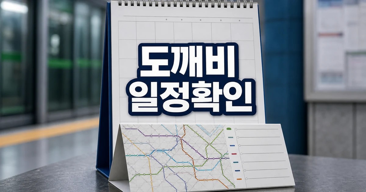 도깨비 2026 일정과 교통 확인 방법 총정리 완벽 가이드 대표 썸네일