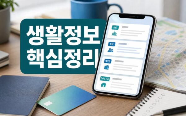 신한銀, 외국인 위해 다국어 생활정보 플랫폼 ‘다가치’와 연계 핵심 요약과 확인사항