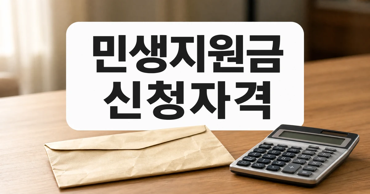2026 민생지원금 3차 신청자격과 기준금액 확인 대표 이미지