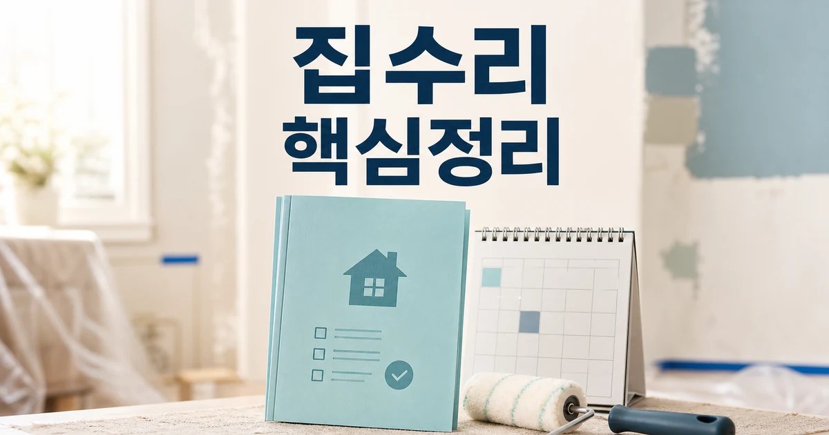 희망의 집수리 2026 적용일과 확인 방법 총정리 최신 기준 대표 썸네일