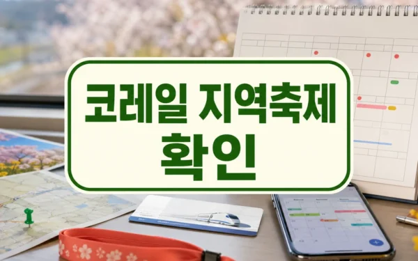 코레일, 지역축제 기차여행 캘린더 서비스 출시 주의사항과 확인 포인트
