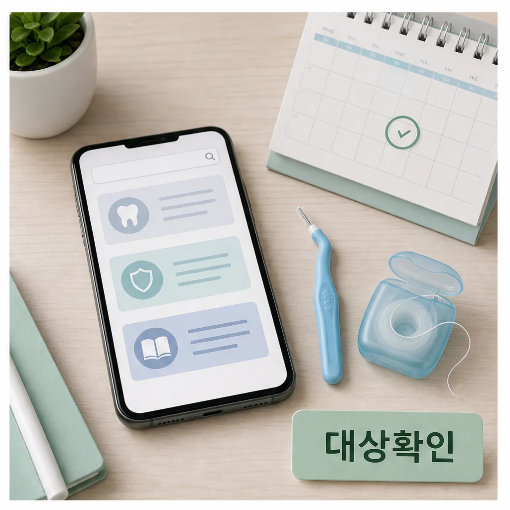 구강건강 관리 습관과 지식·정보 FAQ와 핵심 정리 대상확인 본문 이미지