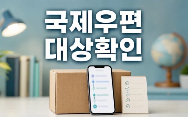 국제우편 배송조회 2026 통관 지연 확인 방법과 원인 총정리