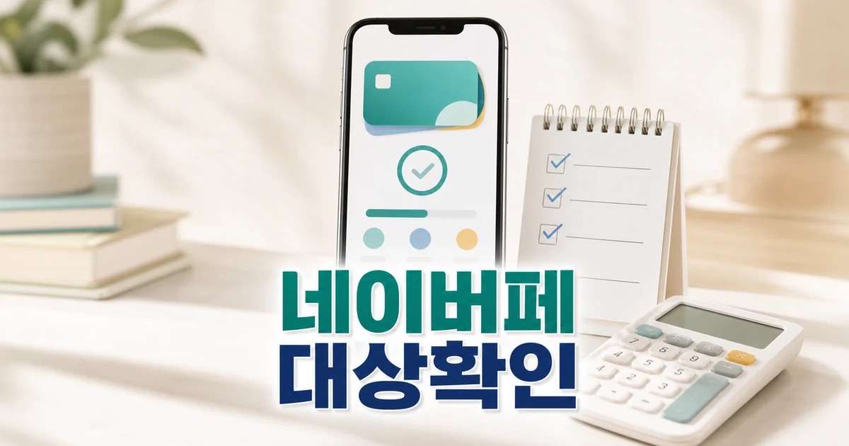 네이버페이 현장결제 4가지 혜택 2026 조건과 비용 계산 방법 총정리 대표 썸네일