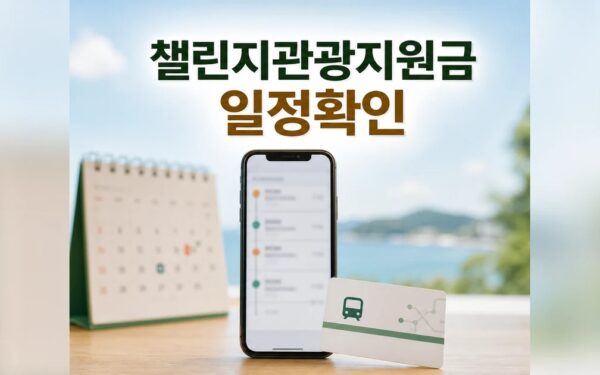 통큰여행 챌린지 관광지원금 2026 일정과 교통 확인 방법 총정리