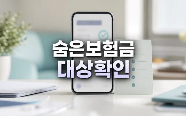 잠자는 숨은보험금 10조3000억원 주인 2026 조건과 비용 계산 방법 총정리