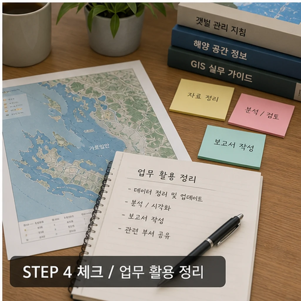 전국 첫 디지털 갯벌 '서산 가로림만' 지도 구축…다양한 지리정보 업무에 '꿀팁' 실무 활용 체크리스트 본문 이미지 4 - 디지털 갯벌 지도 활용 체크리스트