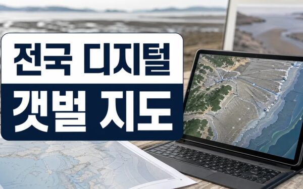 전국 첫 디지털 갯벌 ‘서산 가로림만’ 지도 구축…다양한 지리정보 업무에 ‘꿀팁’ 실무 활용 체크리스트