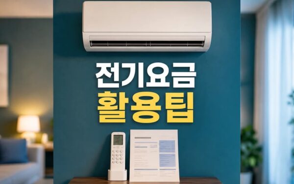 에어컨 전기요금 절약 2026 냉방 방식별 사용법과 요금 확인